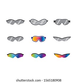 Glasses vector symbol icon illustration design