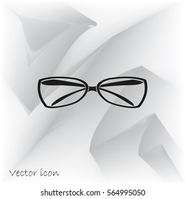 glasses vektor icon