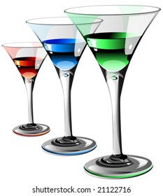 Glasses of wines
