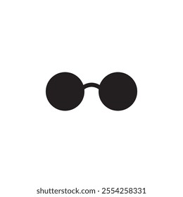 Glassess icon Flat line illustration