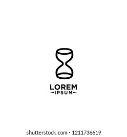 glasshour logo icon designs vector
