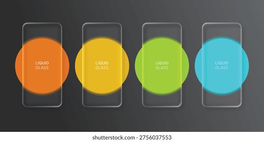 Glassmorphism Smartphone Juego Pantalla
