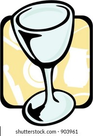 Glass.Vector illustration