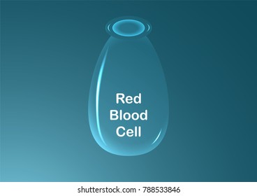 Glassware for experiment in laboratory on blue background.