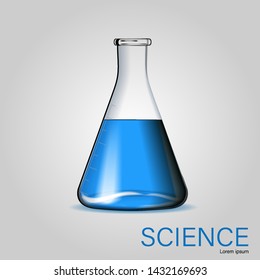 Glassware in the laboratory or beaker