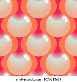 glassy drops seamless tile in litchi shades