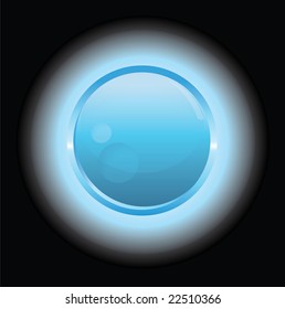 Glassy shiny icon