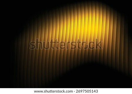 Glassy yellow gradient on a dark background with a luminous abstract design	