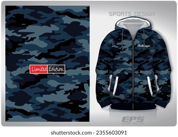 glay camouflage military pattern design, illustration, textile background for sports t-shirt, football jersey shirt mockup for football club. consistent front view