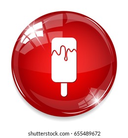 glazed ice cream icon