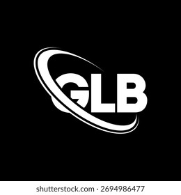 GLB logo. GLB letter. GLB letter logo design. Initials GLB logo linked with circle and uppercase monogram logo. GLB-typography for technology, business and real estate brand.