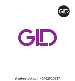 GLD Logo Letter Monogram Design