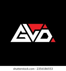 GLD Dreieck Buchstaben Logo Design mit Dreieck Form. GLD Dreieck Logo Design Monogramm. GLD Dreieck-Vektorlogo-Vorlage mit roter Farbe. GLD dreieckiges Logo Einfach, elegant und luxuriös.