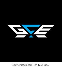 GLE letter logo vector design, GLE simple and modern logo. GLE luxurious alphabet design  