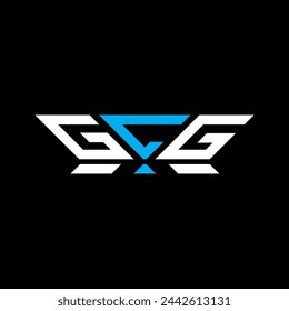 GLG letter logo vector design, GLG simple and modern logo. GLG luxurious alphabet design   svg