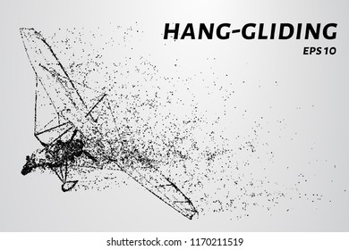 Glider on the wing illustration of the points.