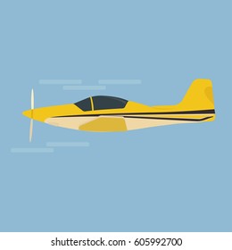 glider plane vector