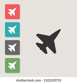 Glider - vector icon. Symbol for web, infographics, print design and mobile UX/UI kit. Vector illustration, EPS10.