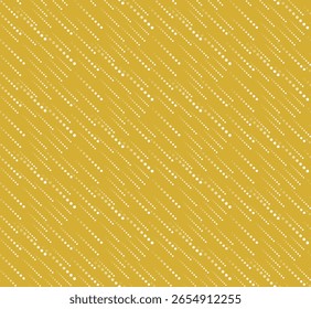 Glimmering gold cosmic halftone dots background