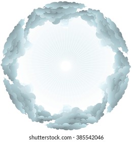 Glimpse of Heavenly Clouds - can be used in ceiling decor