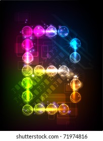  glistening letter
