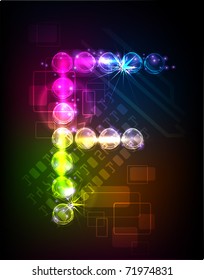  glistening letter