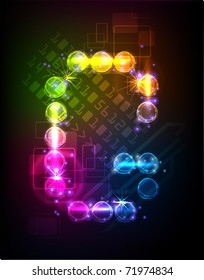  glistening letter