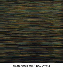 Glitch abstract background with distortion effect, random horizontal color lines for design concept. Data collapsing. Vector illustration.