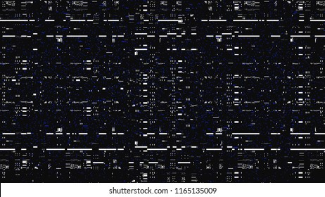 Glitch. Abstract shapes. Chaos. Pixel. Cyberpunk. Computer screen error. Digital design. Pixel noise. Virtual. TV signal fail. Futuristic. Glitch background.
