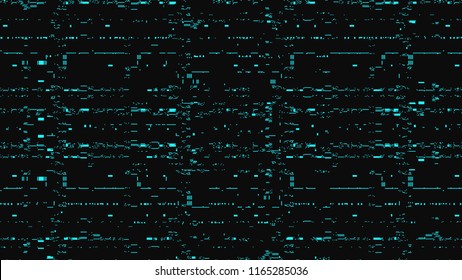 Glitch. Abstract shapes. Chaos. Pixel. Cyberpunk. Computer screen error. Digital design. Pixel noise. Virtual. TV signal fail. Futuristic. Glitch background.