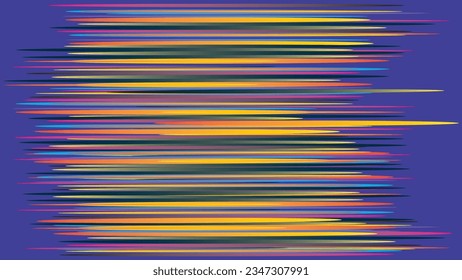 Glitch. Abstraction Lines. The background. Wallpaper. Purple, yellow, red, pink, blue