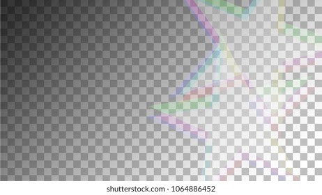 Glitch Art Background. White Stars with Trandy Glitch Effect. Postcard, Packaging, Textile Print. Digital Night Stars Backdrop. Vector Illustration.