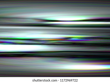 Glitch background. Abstract noise effect, error signal, television technical problem. Vector illustration.