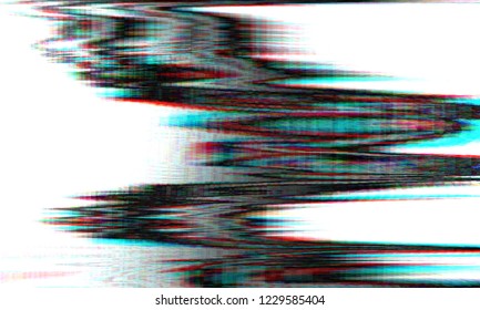 Glitch background. Abstract noise effect, error signal, television technical problem. Vector illustration.