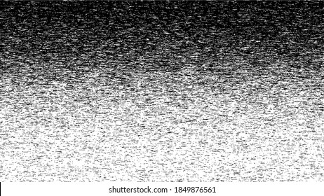 Glitch background. Abstract noise effect. Vector black texture on white background. Computer Virus.