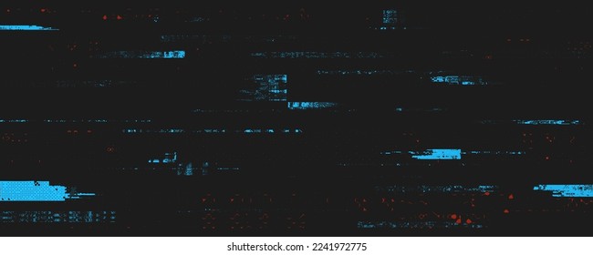 Glitch background. Abstract noise effect, error signal, television technical problem. Vector illustration.