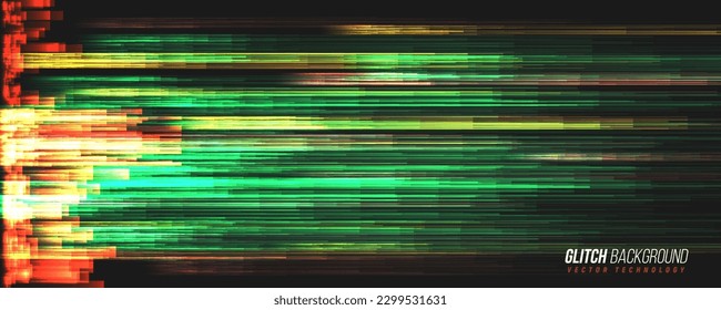 Glitch background. Abstract noise effect, error signal, television technical problem. Vector illustration.