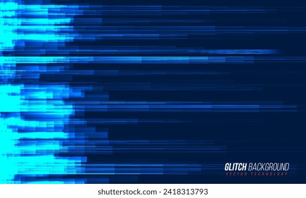 Glitch background. Abstract noise effect, error signal, television technical problem. Vector illustration.