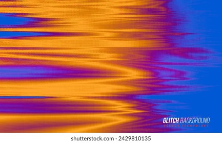 Fallo de fondo. Efecto de ruido abstracto, señal de error, problema técnico de televisión. Ilustración vectorial.