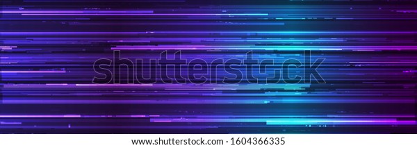 Glitch Background Abstract Noise Effect Error Stock Vector (Royalty