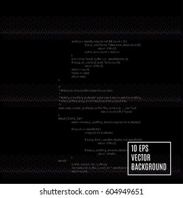 Glitch background. Digital image data distortion. Digital decay.  Hacker concept. Glitch in image processing.  Vector 10 EPS.