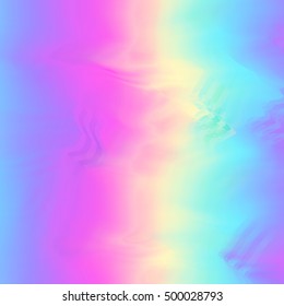 Glitch background with glowing blurred colors flow