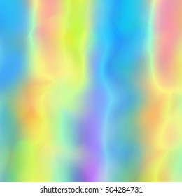 Glitch background with glowing blurred colors flow