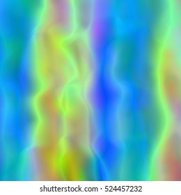 Glitch background with glowing blurred colors flow