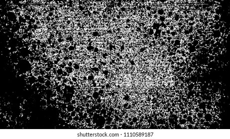 Glitch background. Grunge texture. Unusual glitch. Computer screen error. Digital pixel noise. Abstract design. Television signal fail. Data decay. Monitor technical problem.