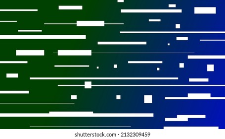 Glitch background, speed pattern with lines. Abstract digital modern banner, screen template. Chaos geometric tv error. Noise background