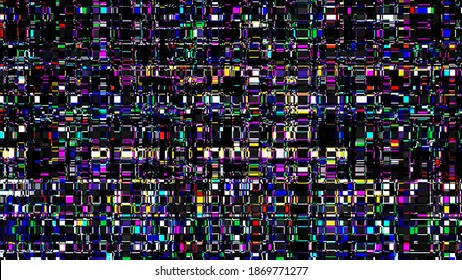 Glitch Background Unusual Glitch Vector Backdrop Stock Vector (Royalty ...