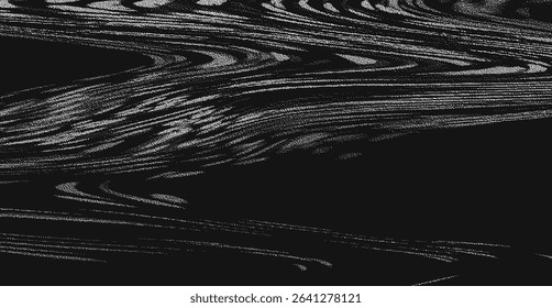 Glitch background. VHS grunge texture with noise effect and pixelation. Analog video digital errors. Retro pixel backdrop. Vector illustration.