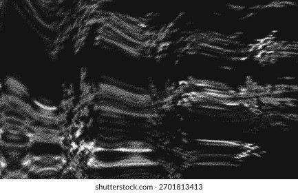 Glitch background. VHS grunge texture with noise effect and pixelation. Analog video digital errors. Retro pixel backdrop. Vector illustration.