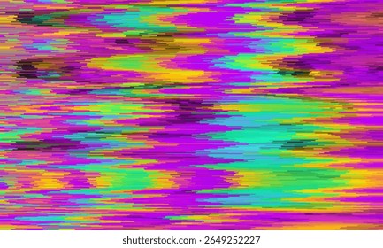 Effet de caméra scintillant. Arrière-plan VHS rétro. Vieille template de Vidéo. Pas de signal. Bruit de télévision statique, mauvais signal de télévision. Illustration vectorielle.